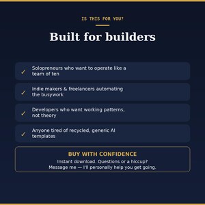 AI Solopreneur Stack - Notion OS + Agent Blueprint Bundle image 8