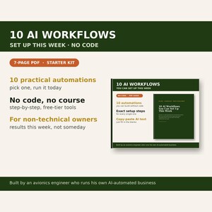 10 AI Workflows Guide – No-Code Automation for Small Business (PDF) image 8