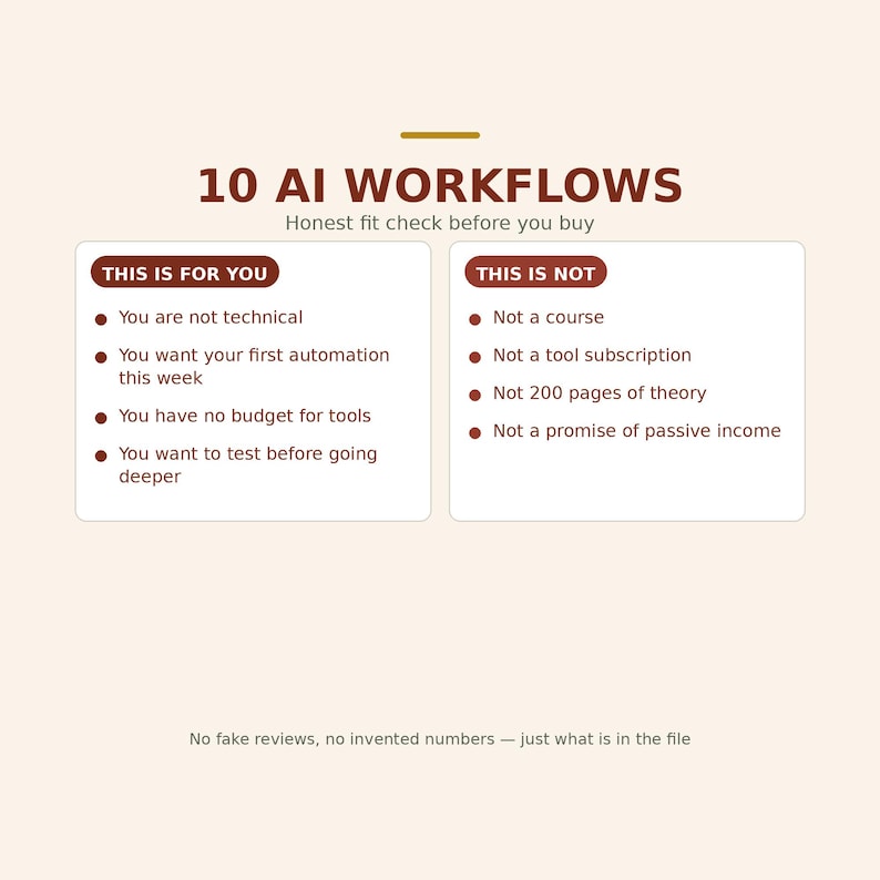 10 AI Workflows Guide – No-Code Automation for Small Business (PDF) image 5