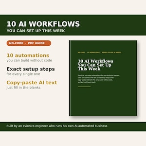 10 AI Workflows Guide – No-Code Automation for Small Business (PDF) image 4