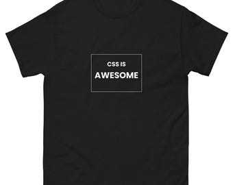 Web Developer CSS Overflow Meme T-Shirt – Front-End Code Humor Apparel