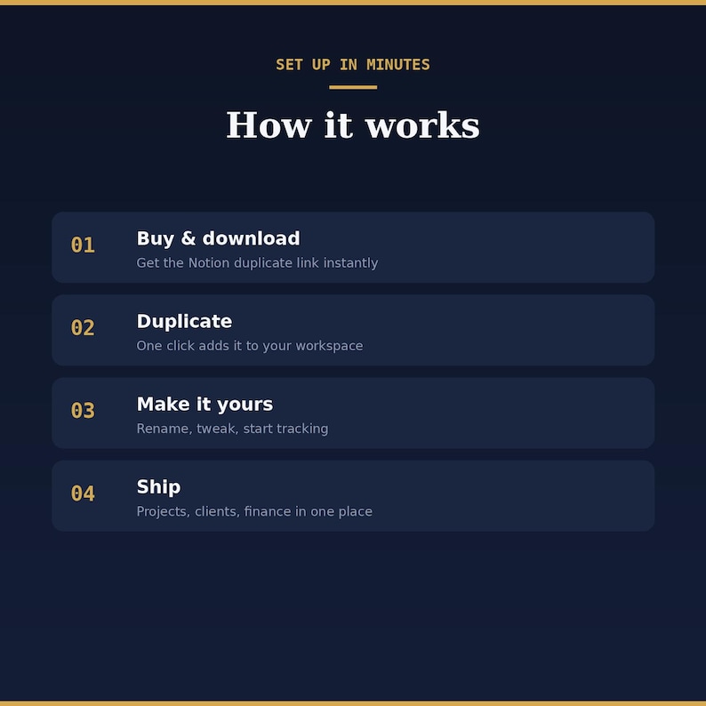 Plantilla de Notion para desarrolladores independientes / CRM para clientes de proyectos de desarrolladores imagen 10
