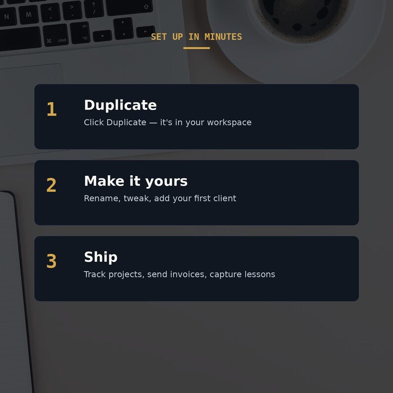 Dev Studio OS - Notion Template for Freelance Developers image 4