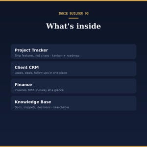 Plantilla de Notion para desarrolladores independientes / CRM para clientes de proyectos de desarrolladores imagen 8