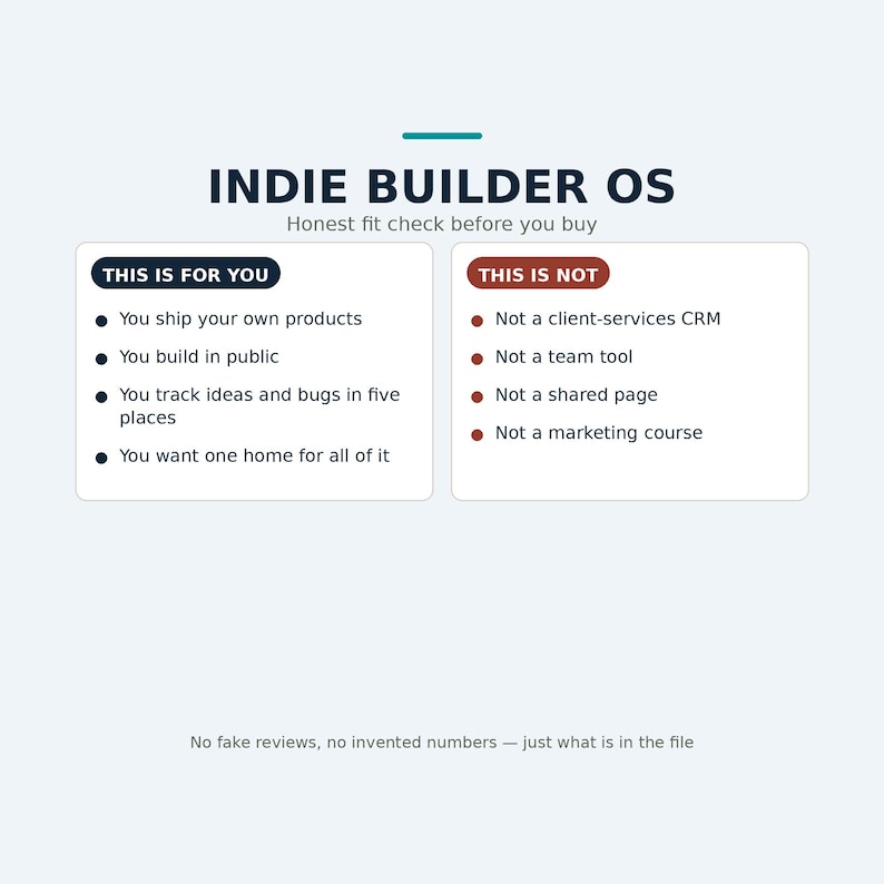 Plantilla de Notion para desarrolladores independientes / CRM para clientes de proyectos de desarrolladores imagen 5