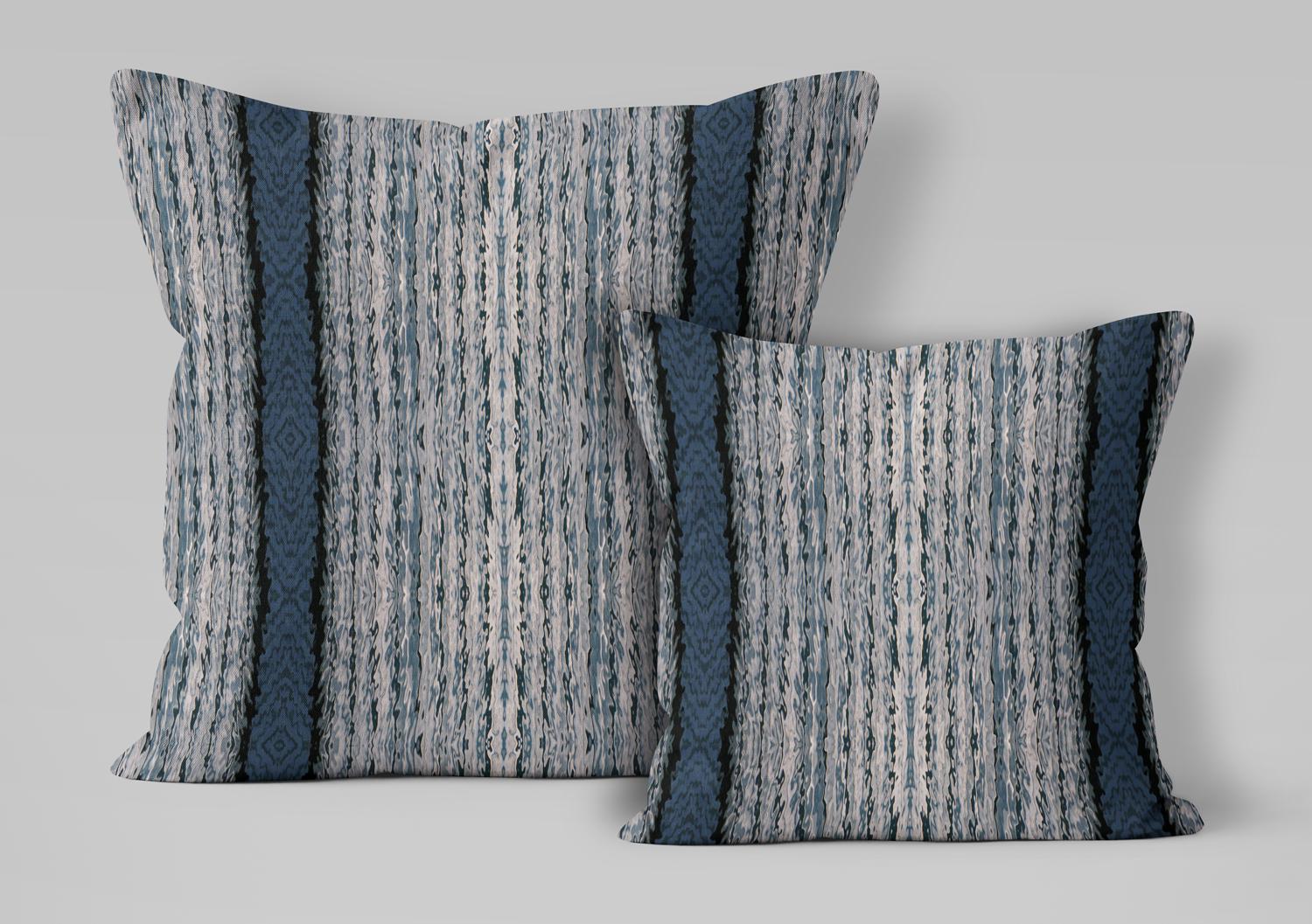Abstract water velvet fabric, fresh blue water textile. Neutral designer fabric, contemporary luxury material for home decor. Curtaining 4