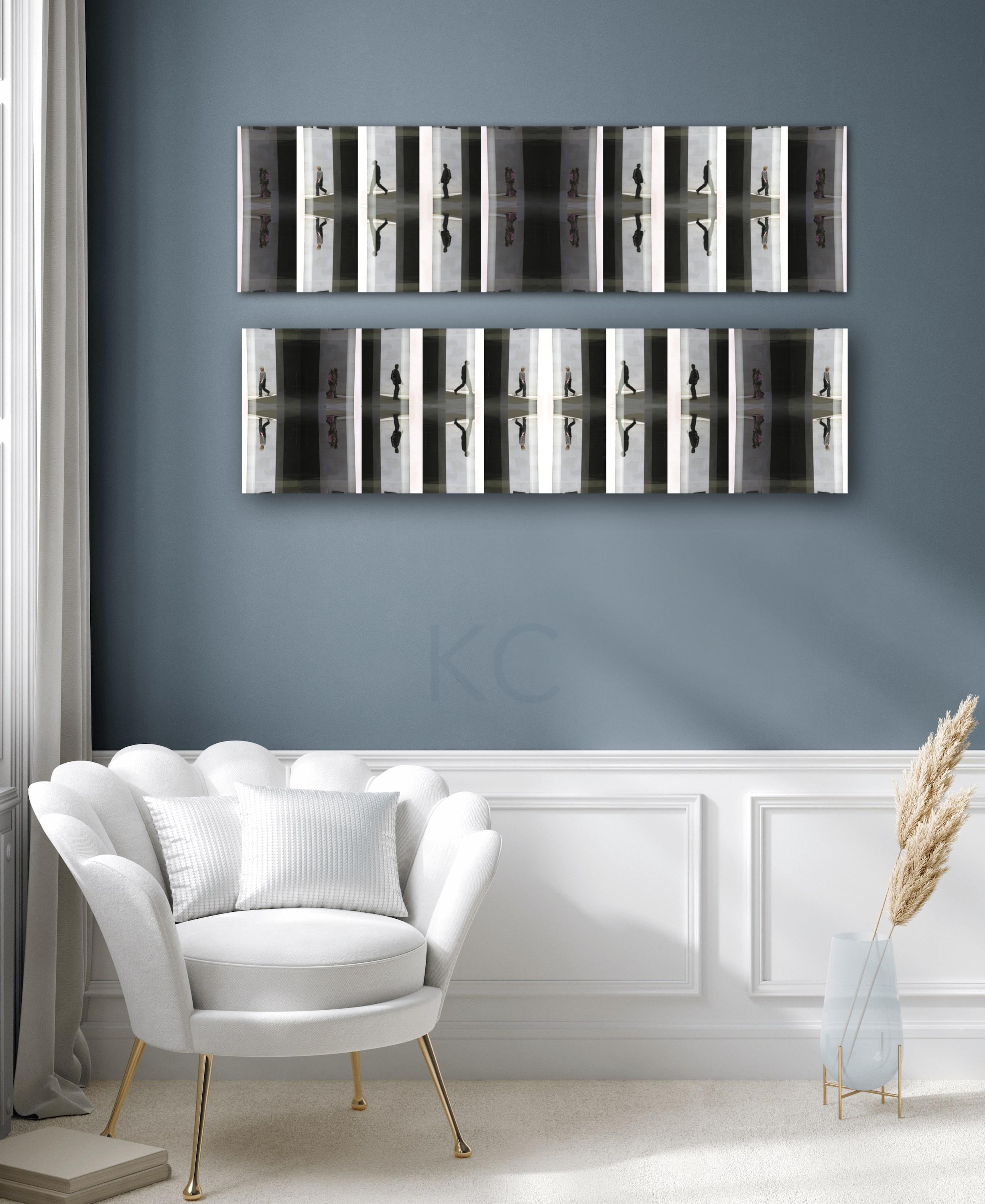 Pedestrian Wall Art - Acrylic Mounted Photography by Kate Cledwyn