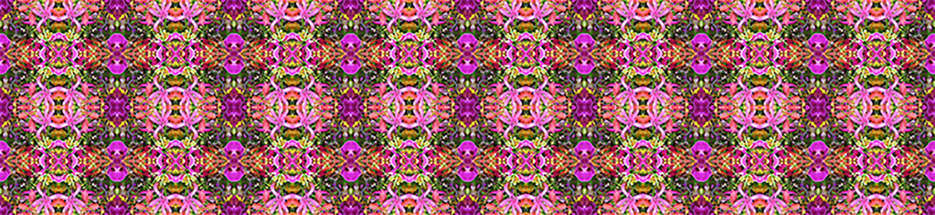 Floral Cross - Chiffon Scarf by Kate Cledwyn