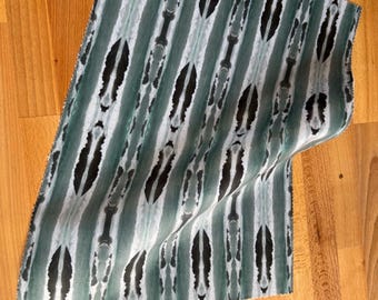 Blue Rocks, designer velvet by the metre, upholstery, home furnishings, blue abstract stone theme.