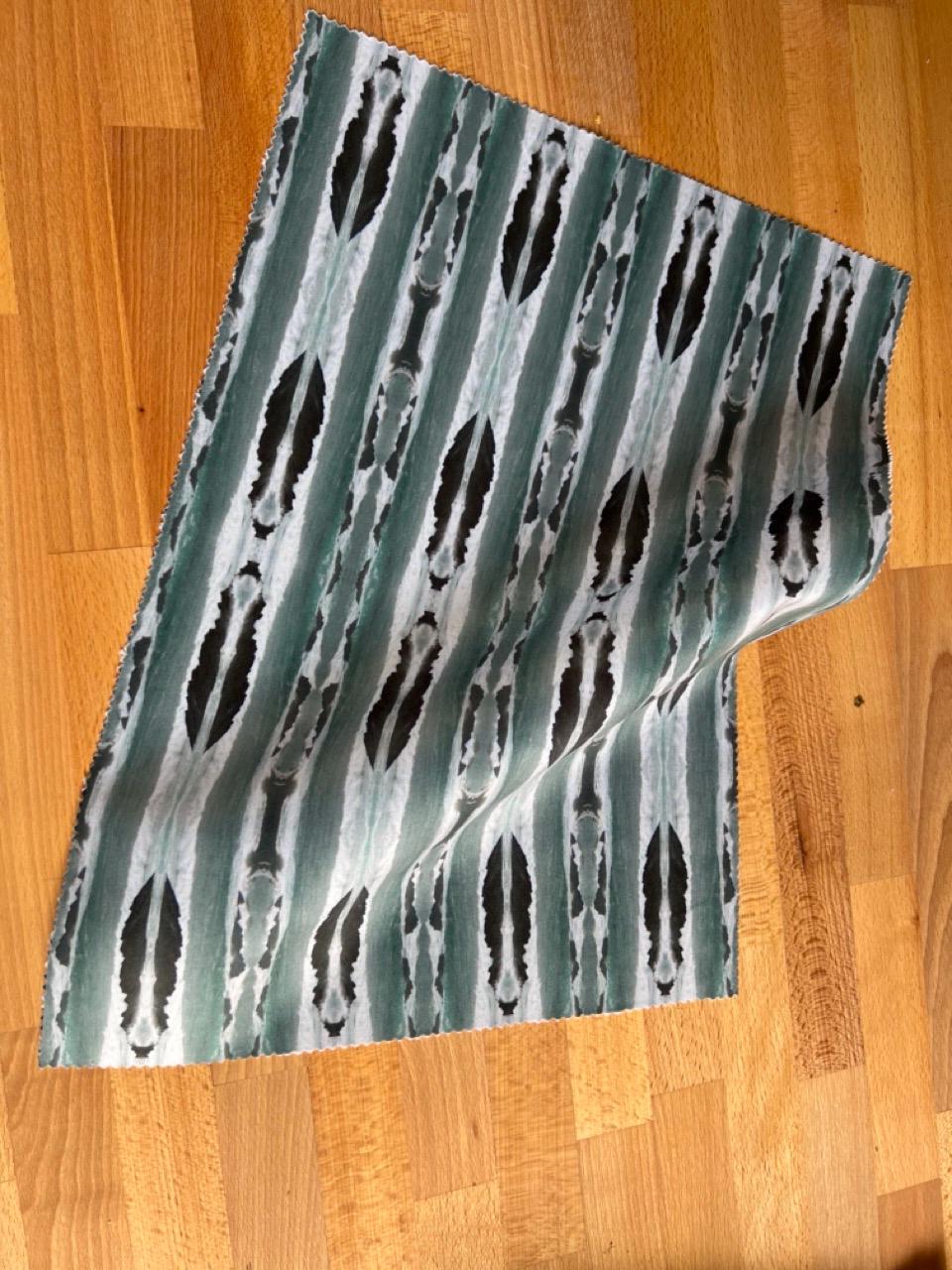 Abstract stone velvet fabric, bold stone textile. Bold designer fabric, contemporary luxury material for home decor. Curtaining.
