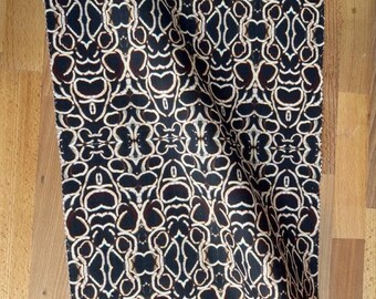 Corker, designer linen by the metre, upholstery, curtains, home furnishings, brown, abstract cork theme.