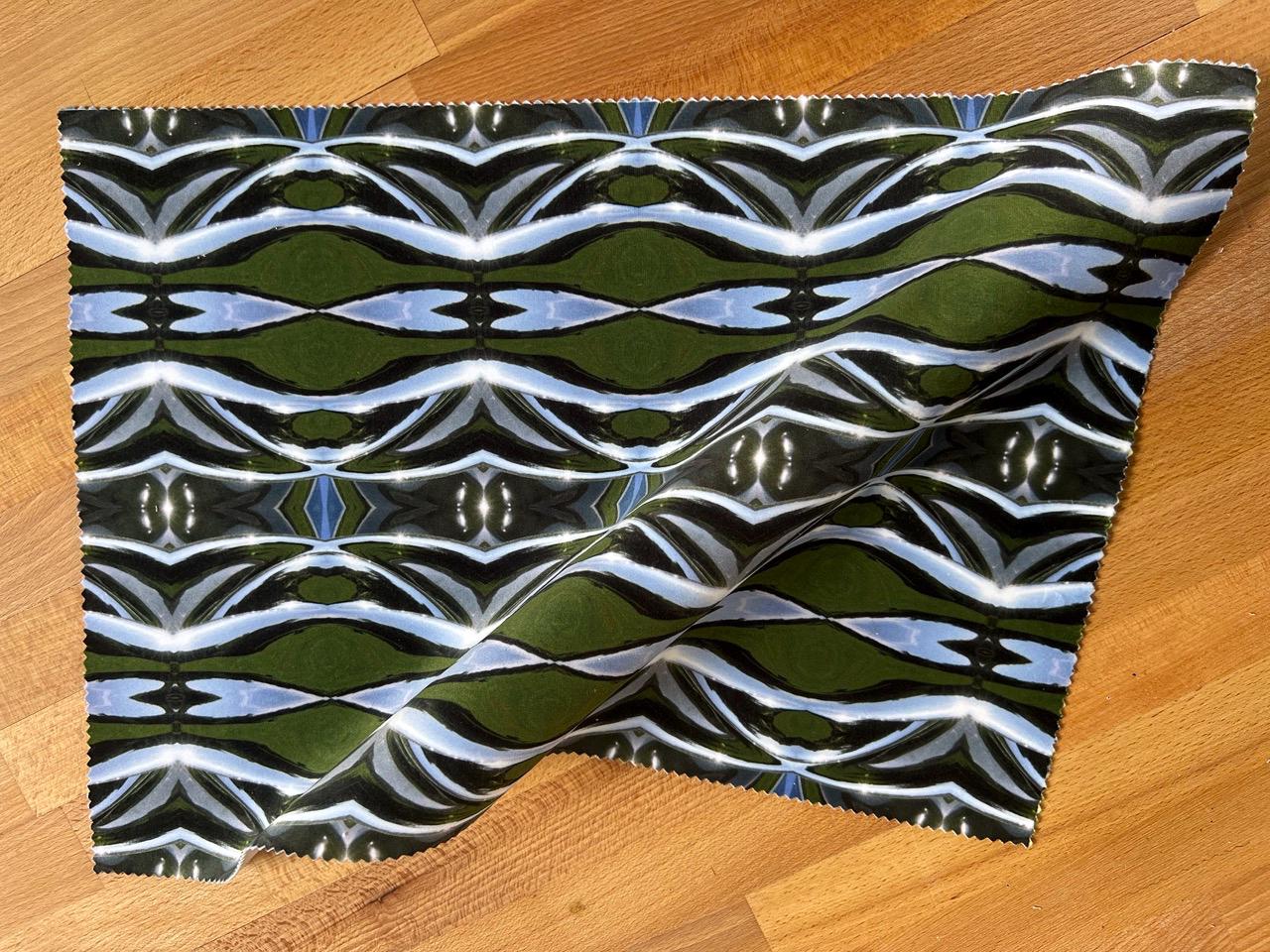 Velvet fabric by the metre. Exclusive designer made, top quality for interiors and furnishings many styles, designs and colours, all unique. 3