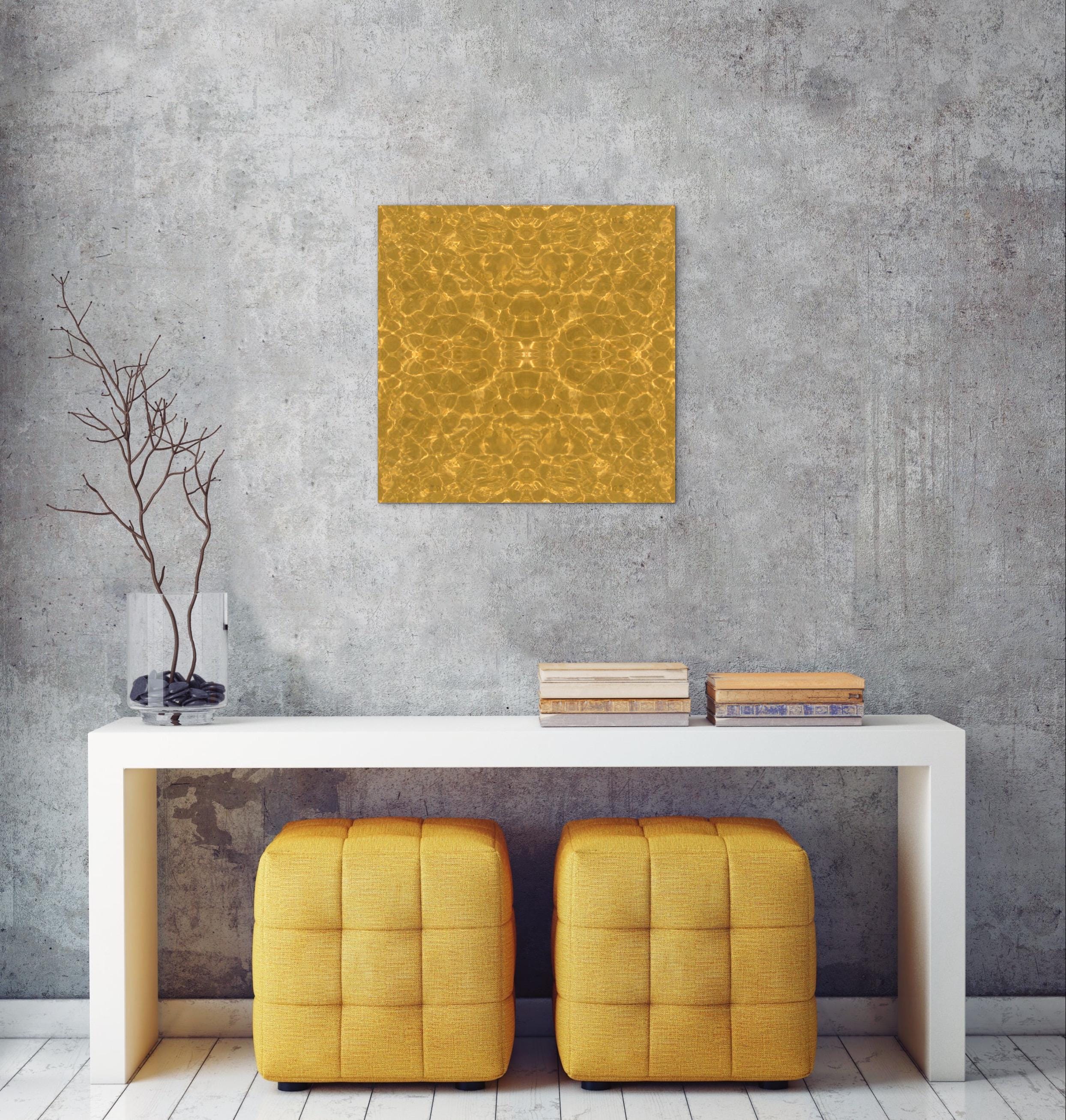 Golden Glisten Wall Art - view 2 by Kate Cledwyn
