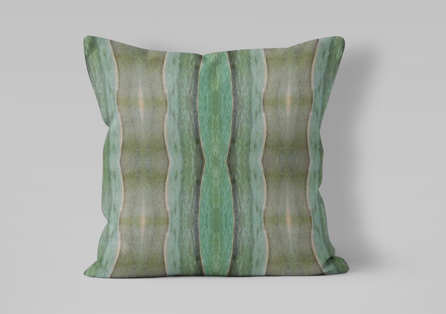 Lakes - Linen mix fabric by Kate Cledwyn