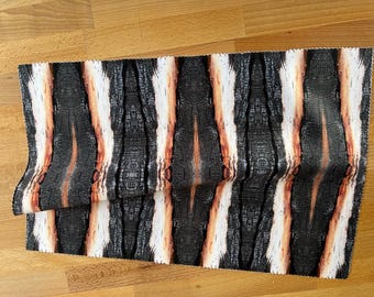 Double Appealing, designer velvet by the metre, upholstery, home furnishings, brown and cream abstract wood theme.