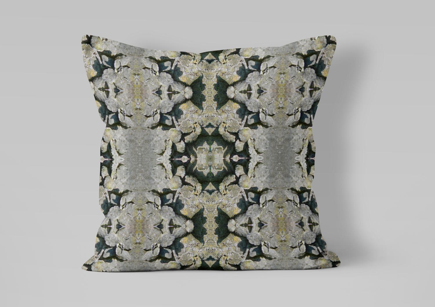 Abstract flower linen fabric, subtle floral textile. Neutral designer fabric, contemporary luxury material for home decor. Curtaining 4