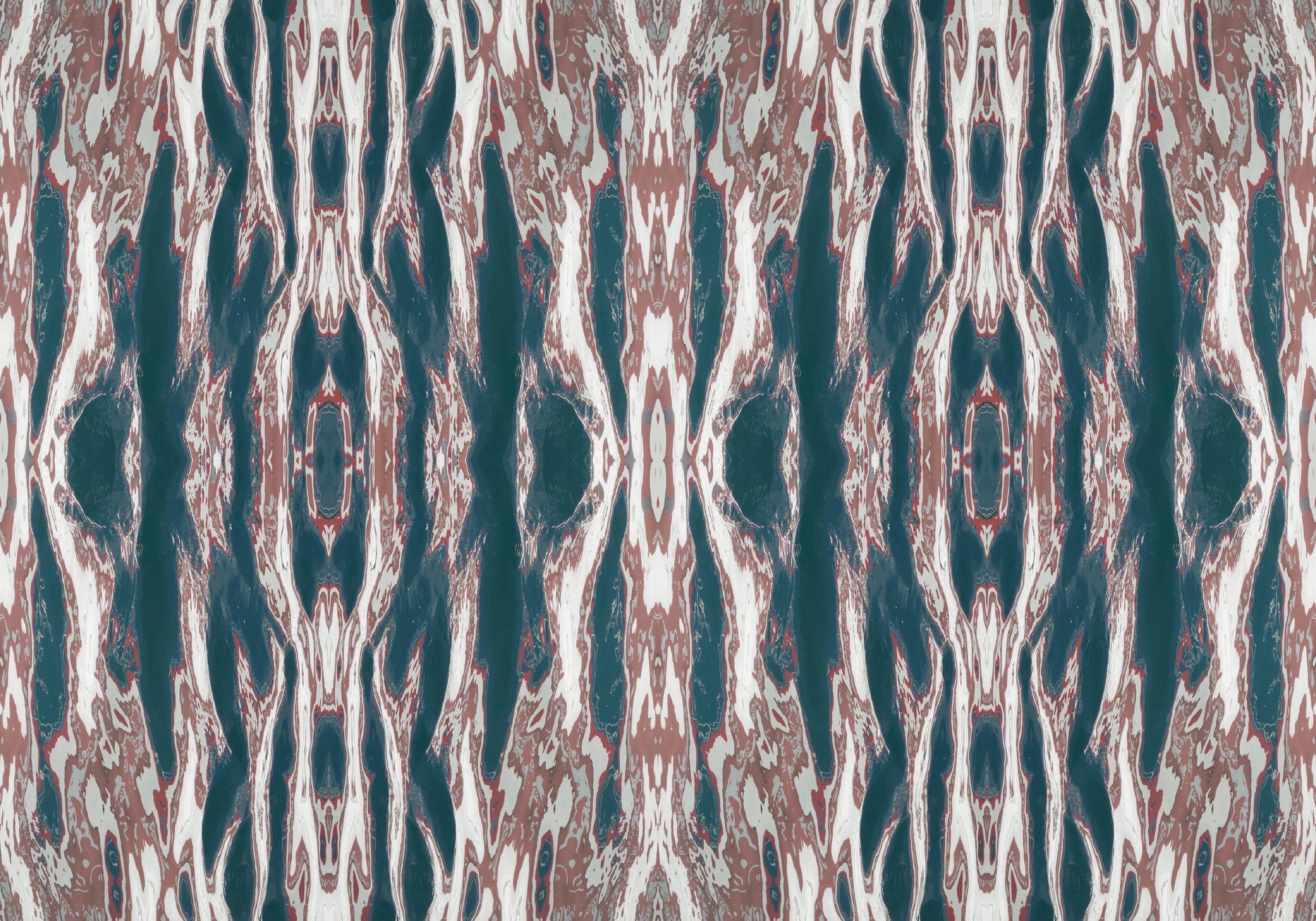 Abstract water velvet fabric, bold blue water textile. Neutral designer fabric, contemporary luxury material for home decor. Curtaining