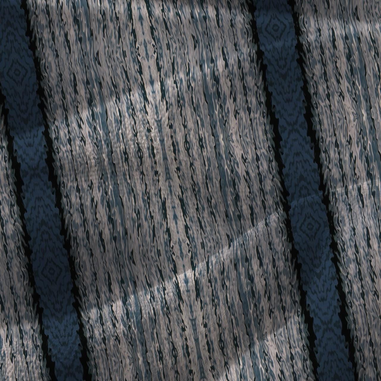 Abstract water linen fabric, fresh blue water textile. Neutral designer fabric, contemporary luxury material for home decor. Curtaining 3