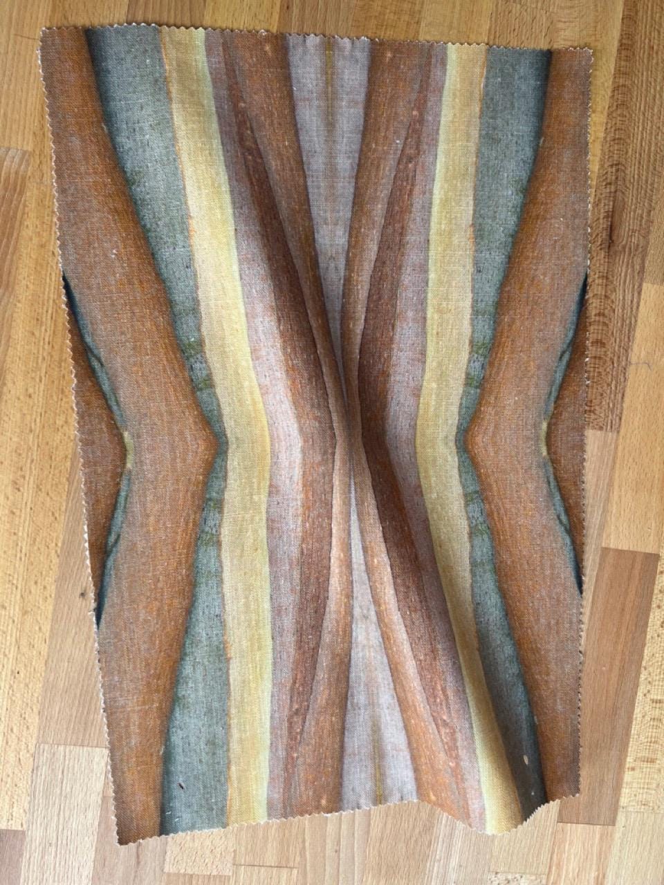 Linen fabric by the metre. Exclusive designer made, top quality for interiors and furnishings many styles, designs and colours, all unique. 3