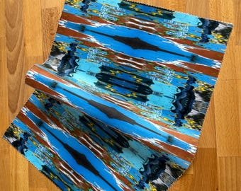 Maltablue, designer velvet by the metre, upholstery, home furnishings, blue abstract water theme.