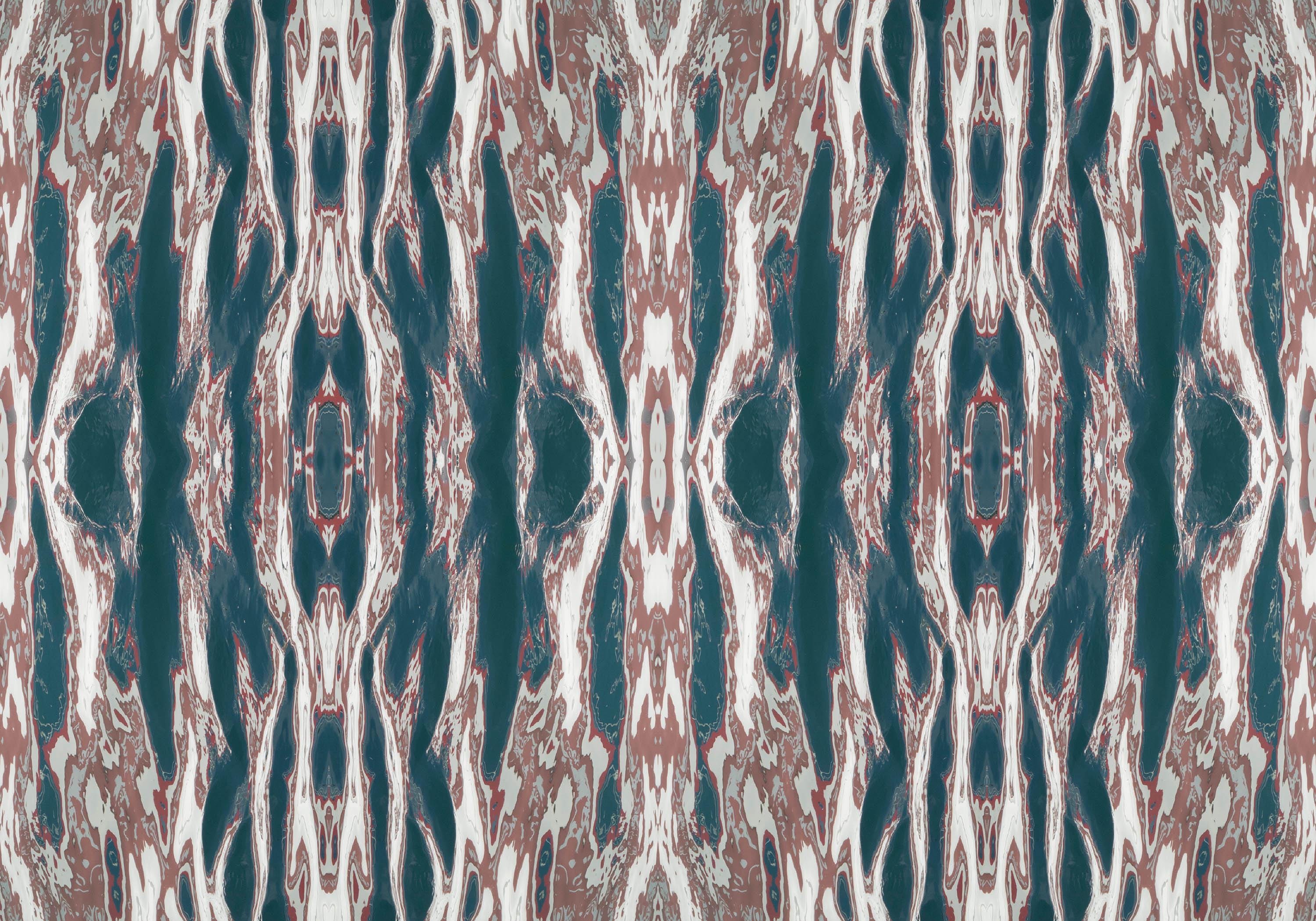 Abstract water linen fabric, bold blue water textile. Neutral designer fabric, contemporary luxury material for home decor. Curtaining