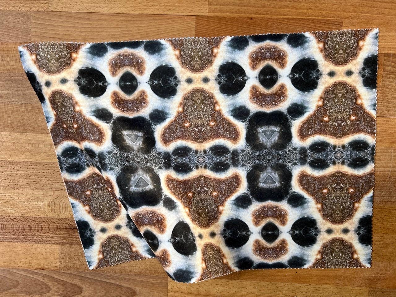 Abstract stone velvet fabric, bold brown stone textile. Neutral designer fabric, contemporary luxury material for home decor. Curtaining 3