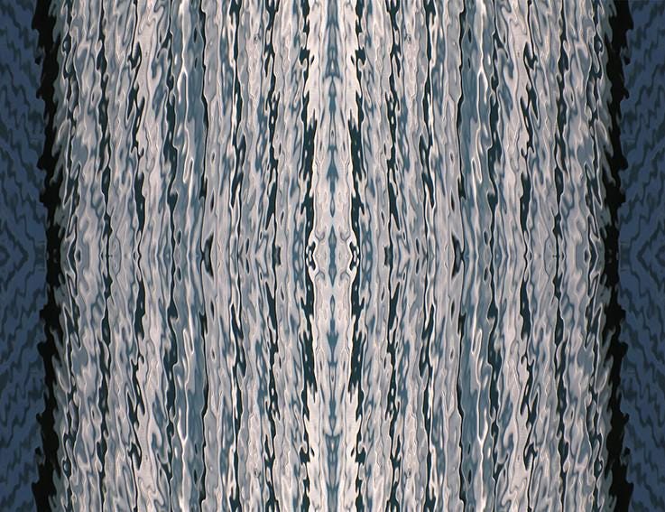 Abstract water linen fabric, fresh blue water textile. Neutral designer fabric, contemporary luxury material for home decor. Curtaining