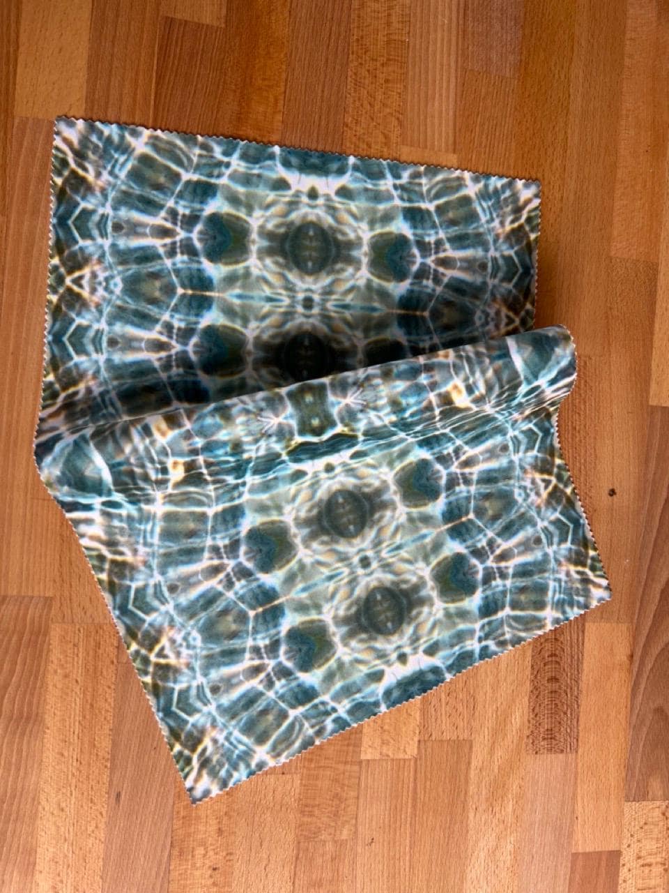 Abstract water velvet fabric, fresh green water textile. Neutral designer fabric, contemporary luxury material for home decor. Curtaining 4