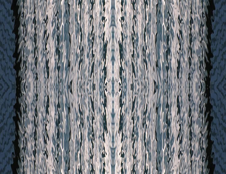 Abstract water velvet fabric, fresh blue water textile. Neutral designer fabric, contemporary luxury material for home decor. Curtaining