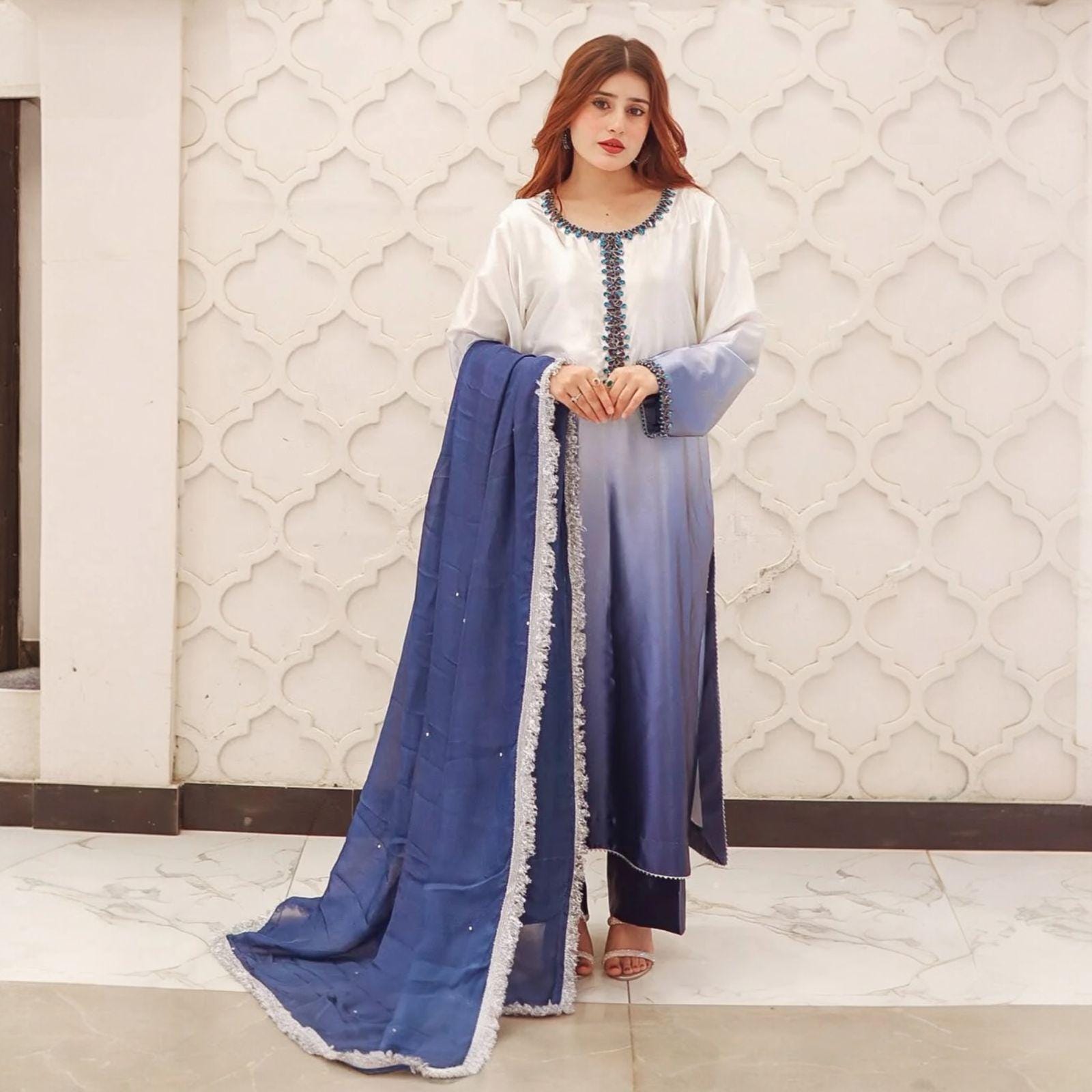 Pakistani Dress Hand Work - Etsy Pakistani Dress Hand Work - Etsy