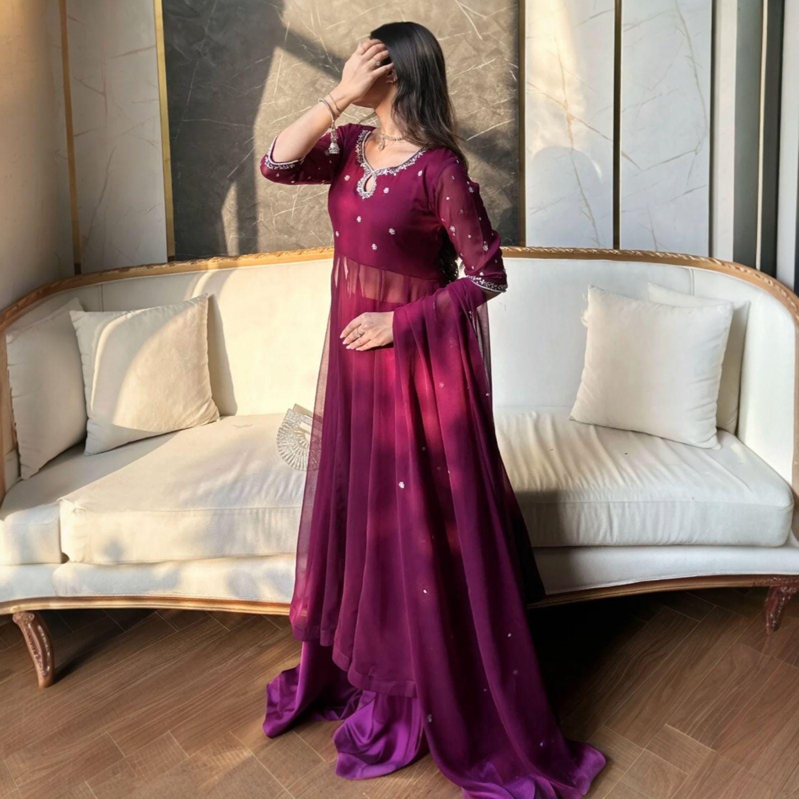 Eid Long Dress - Etsy