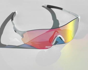 Photochromic Cycling Sunglasses, Ultra-Light Sports Glasses, Windproof Running Shades, UV Protection for Marathon & Outdoor
