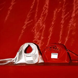 TENERA Noxtilia™ Bio-Based Vegan Leather Mini HOBO Bag