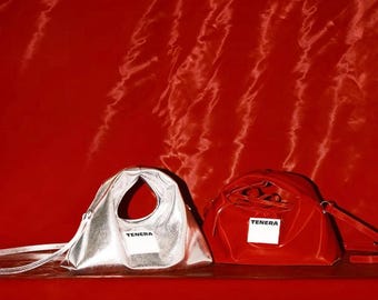 Mini bolso HOBO de cuero vegano de base biológica TENERA Noxtilia™