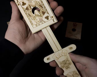 Archivos cortados con láser - Truco de magia - Cuchillo SVG - Descarga digital