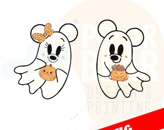 Mickey e Minnie Halloween Halloween Minnie Png, Minnie Mouse, Halloween Png, Halloween Minnie Png, Camiseta de Halloween, Arquivo Digital, Cricut