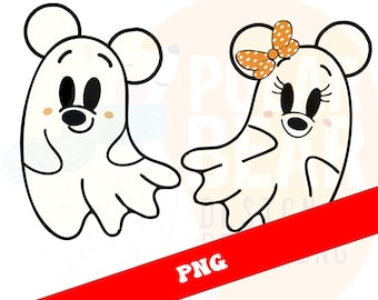 Mickey e Minnie Halloween Halloween Minnie Png, Minnie Mouse, Halloween Png, Halloween Minnie Png, Camiseta de Halloween, Arquivo Digital, Cricut