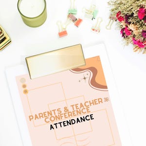 Aesthetic Teacher Folder Cover Pages | Printable Binder Covers for Reports & Classroom Files | PDF + PNG