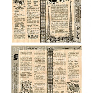 Recipes Clippings Download,Recipes Ephemera, Printable, Digital Download, Scrapbook Paper, Old Newspaper Clippings, Vintage Cookbook image 3