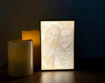 Bring Memories to Light – Custom 3D Printed Lithophane Light Box