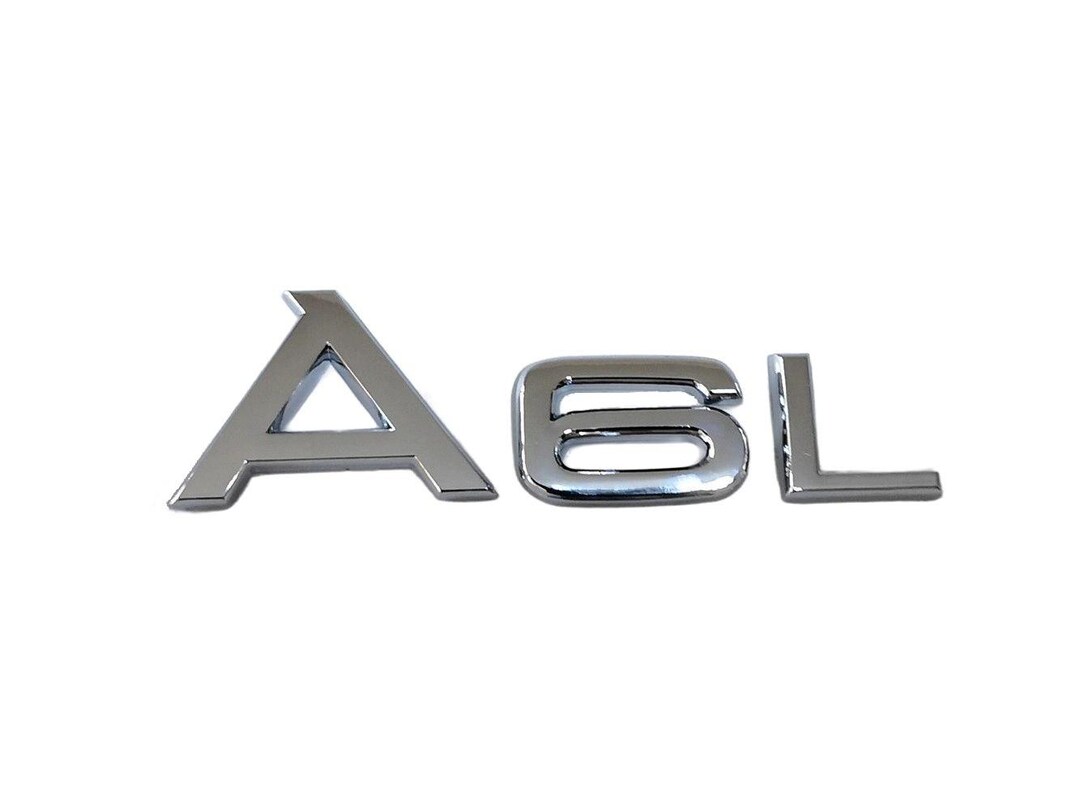 C8 Rear Badging Chrome Rear Trunk Emblem Badge A6L Style Logo for Audi A6 A6L C7 C8 Car ...