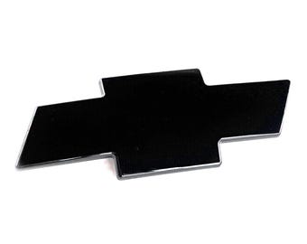 Emblema negro de 24 cm para la parrilla delantera de Silverado 1999-2002 12335633