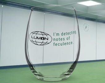 I’m Detecting Notes of Feculence - Severance inspired - Wine Glass