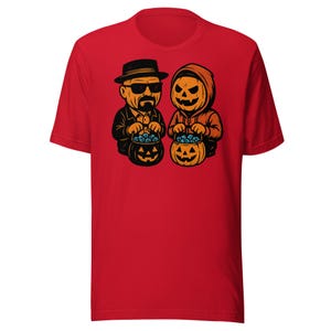 Heisenberg & Jesse Halloween Pumpkin Shirt