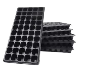 72-Cell Seedling Tray for Seed Starting, Gardening Propagation