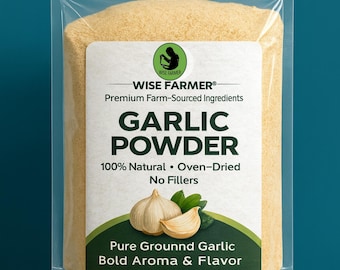 Ajo en polvo de Nigeria: 100 % natural, aroma intenso