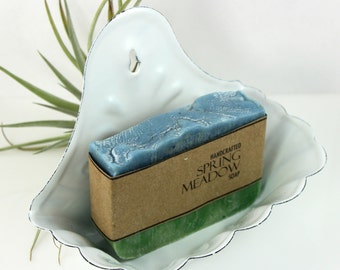 Olive Oil Soap, Spring Meadow, Vegan Friendly, smells like fresh cut grass.