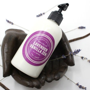 Lavender Vanilla Lotion, Beeswax Lotion, Beeswax and Avocado Oil lotion