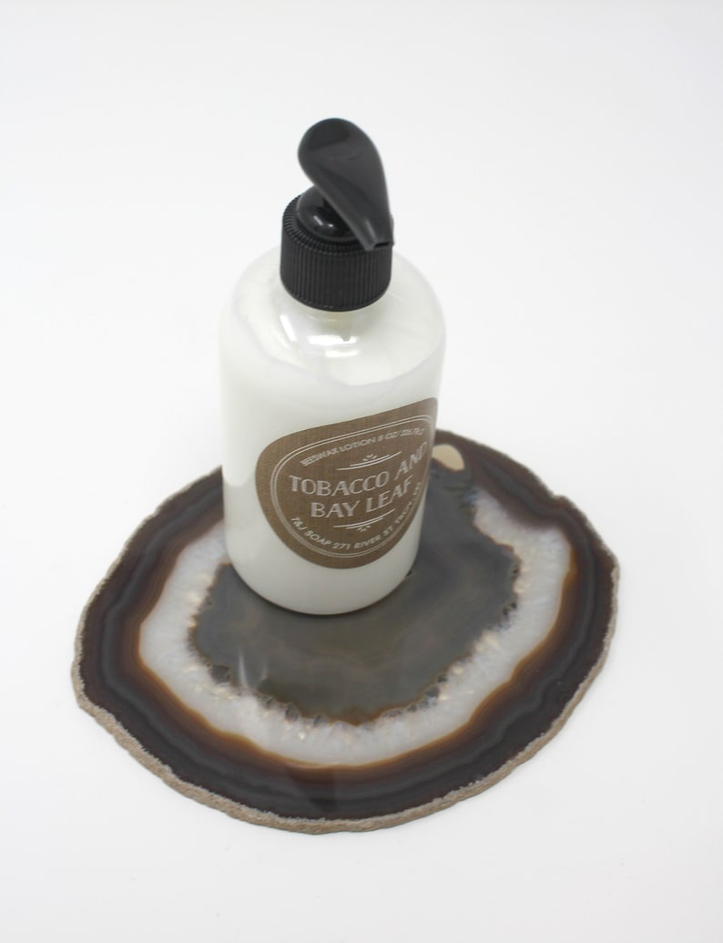 Tobacco & Bay Leaf Lotion 8 Oz Thick Beeswax Lotion Etsy