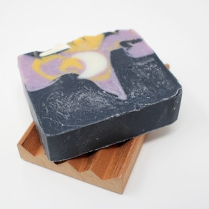 Soap Set, Soap with Dish, Handmade Soaps, Mix & Match Soaps, Your Choice, 3 Handmade Cold Process Soaps with Cedar Soap Deck, FREE SHIPPING